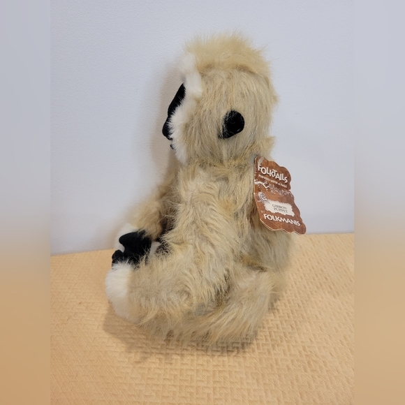 New Folkmanis Gibbon Ape Puppet Stuffy - Picture 2 of 5